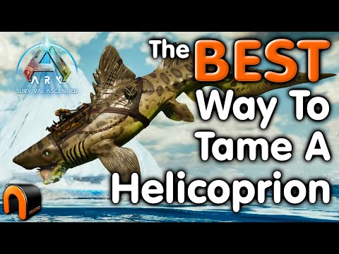 ARK HELICOPRION TAMING & Abilities!