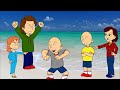 Classic Caillou Misbehaves On The Trip To The Bahamas Grounded