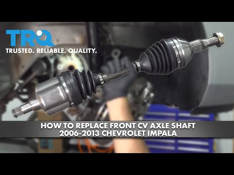 How to Replace Front CV Axle Shaft 2006-2013 Chevrolet Impala