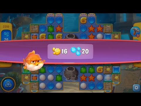 Fishdom. Hard Level 2210