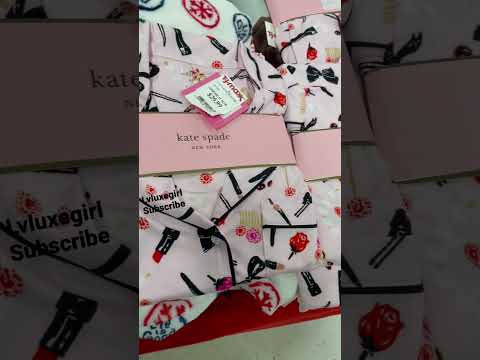 Kate Spade Lounge Sleepwear💗 | Wear with your bags ] Tj Maxx Finds: INCREDIBLE DEALS #katespade