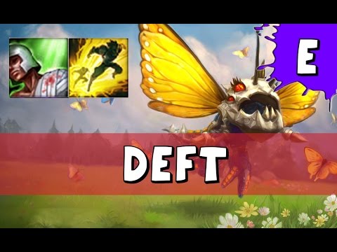 EDG Deft as Kog'Maw vs Lucian ADC - S5 KR Master SoloQ - League of Legends