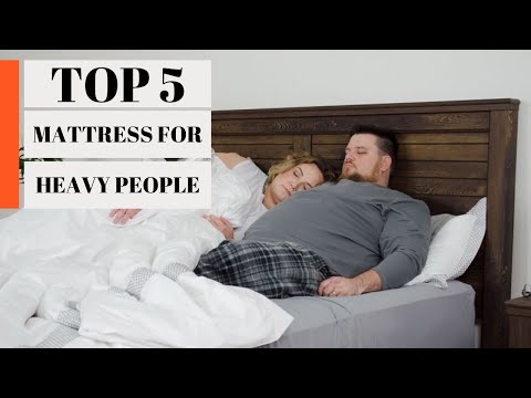 TOP 5: Best Mattress for Heavy People 2023