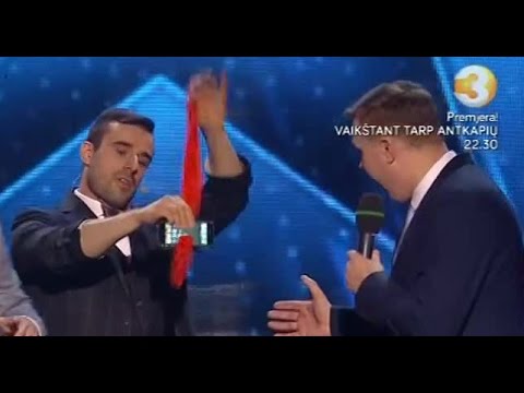 iliuzionistas Anton Lavrentjev - Lietuvos Talentai, finalas 2017
