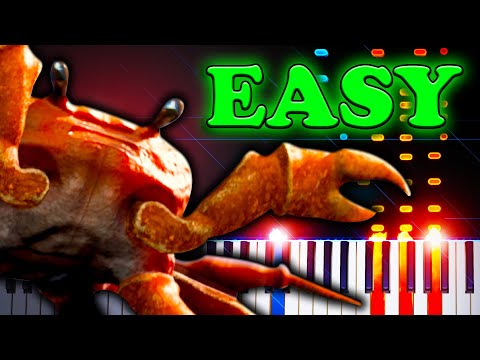 Noisestorm – Crab Rave – EASY Piano Tutorial | Sheet Music Boss