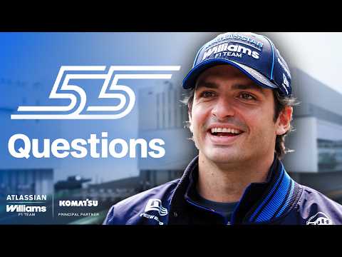55 Questions with Carlos Sainz