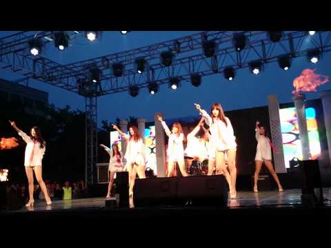 9Muses 2015.05.15韓國釜山海洋大學校的表演影片