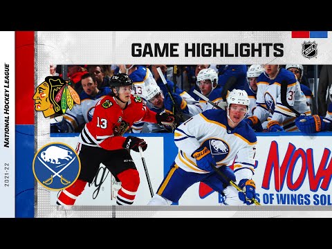 Blackhawks @ Sabres 4\29 | NHL Highlights 2022