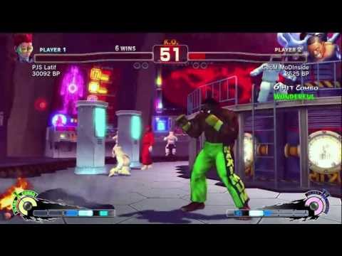 RZR Latif [Viper] vs GeoM MoDInside [DeeJay, Guile, Honda] SSF4 FT10 Set - Xbox Live - TRUE-HD [2/2]