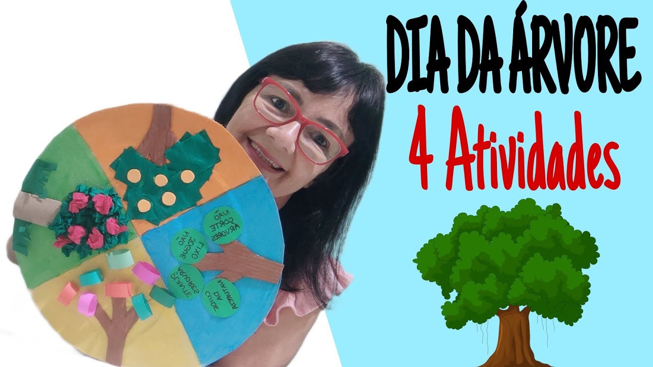 DIA DA ÁRVORE 🌳4 ATIVIDADES