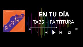 Enjambre - En Tu Día (Bass Cover/Tabs + Partitura + Acordes)