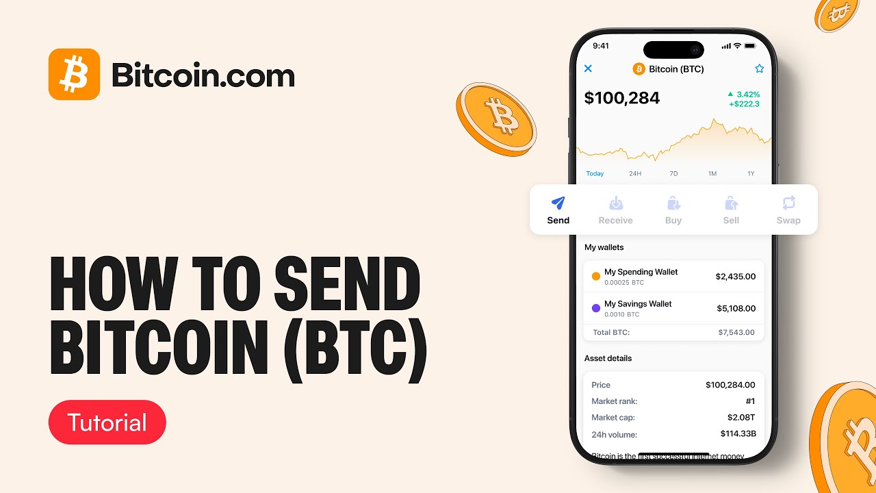 Bitcoin.com Wallet: How to Send Bitcoin