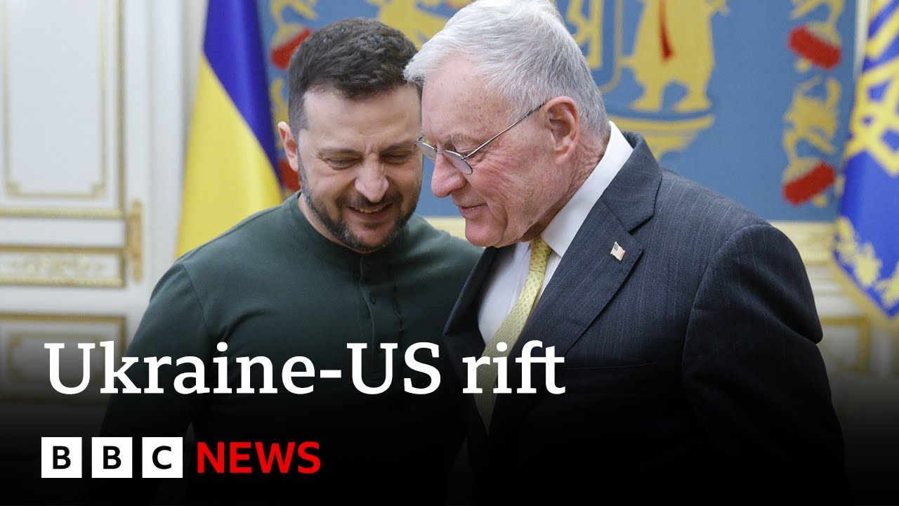 Donald Trump's envoy calls Ukrainian President Zelensky a 'courageous leader' | BBC News