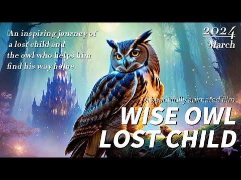 [CC]英文小故事Ollie's Kindness: Heartwarming Tale of a Wise Owl Helping a Lost Child | Soothing Storytime