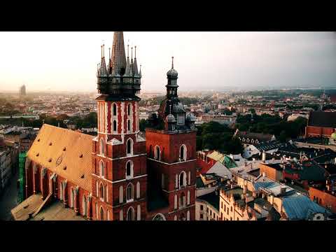 KRAKÓW - RYNEK GŁÓWNY - WSCHÓD SŁOŃCA - DJI SPARK