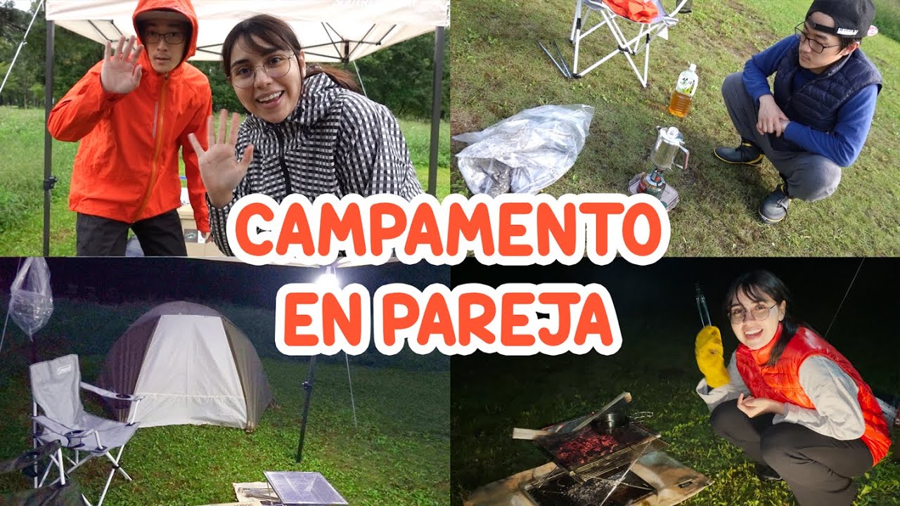 NUESTRO PRIMER CAMPAMENTO JUNTOS 👩‍❤️‍👨 #VlogJapón // Juli & Takashi
