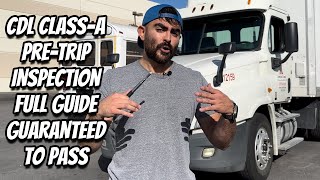 CDL Class A Pre-Trip Inspection | How To Perform Commercial License Inspection (UPDATED 2024)