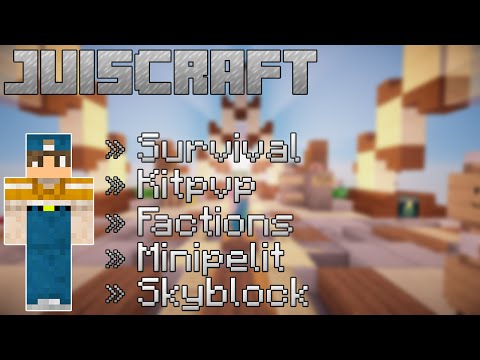 Juiscraft - Suomalainen Minecraft palvelin (lopetettu)