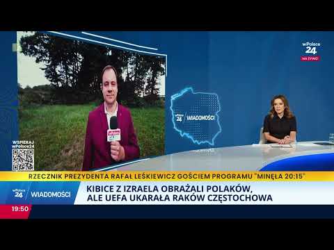 Jest kara od UEFA za mecz, na którym izraelscy kibice wyzywali Polaków od morderców. Dla... Rakowa!