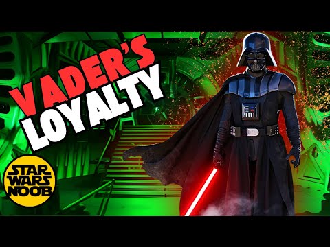 The Truth Behind DARTH VADER'S Insane Loyalty to the Emperor!