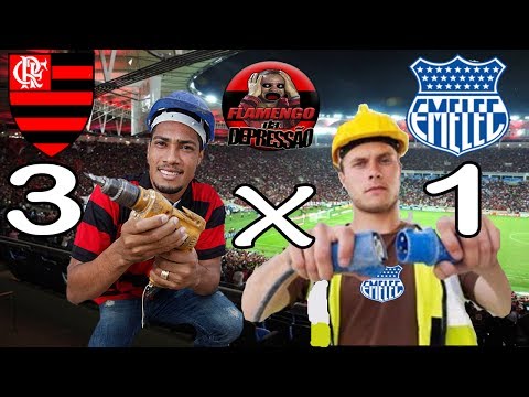 FLAMENGO 3x1 EMELEC - NARRAÇÃO SARRANTE