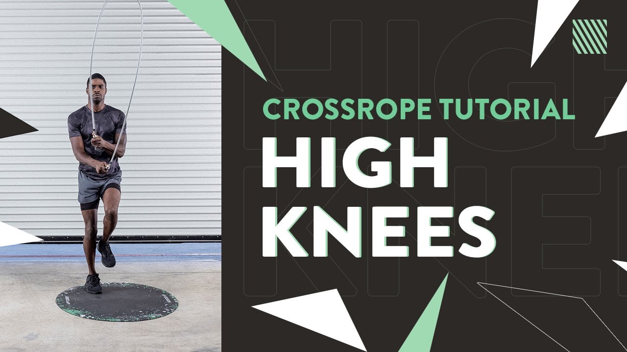 Jump Rope Exercise Tutorial - High Knees [Crossrope] - YouTube