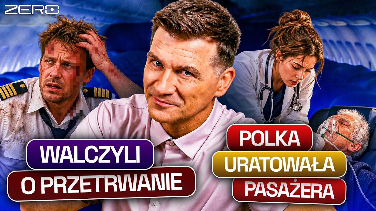3 NIEBEZPIECZNE SYTUACJE I 3 BOHATERÓW W SAMOLOTACH | TOMASZ KAMMEL