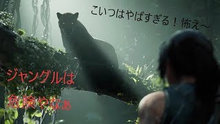 SHADOW OF THE TOMB RAIDER#3 初めてのあいつ超怖い