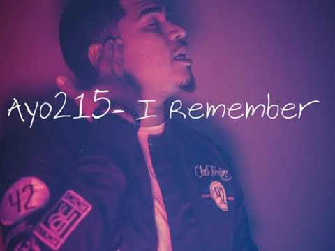 AYO215- I Remember  (Official Audio)