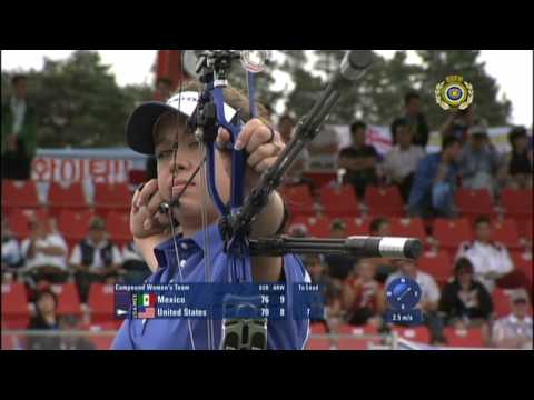 Mexico v USA – compound women's team bronze | Ulsan 2009 World Archery Championships