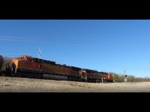 ADM tank train lead by BNSF 6349 on 11 4 2016