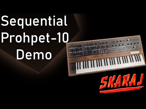 Sequential Prophet 10 Demo (No FX)
