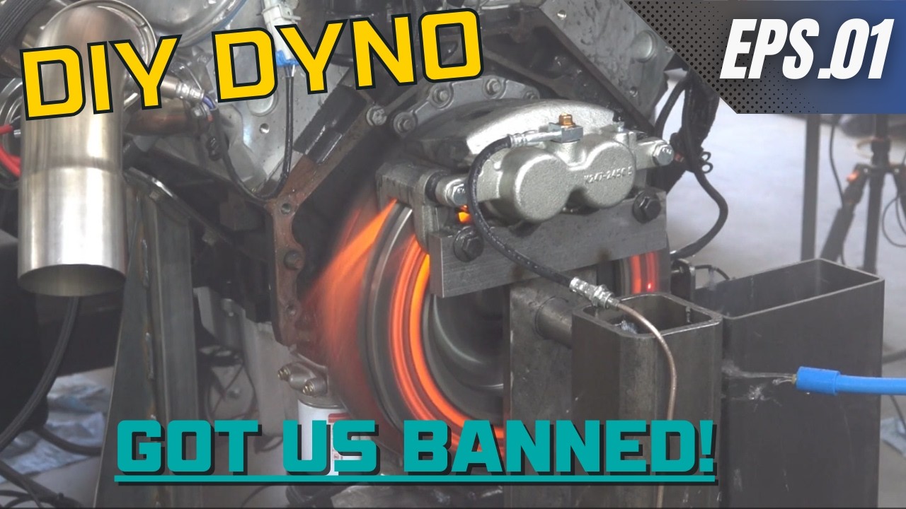 DIY Engine DYNO, Got US Banned!
