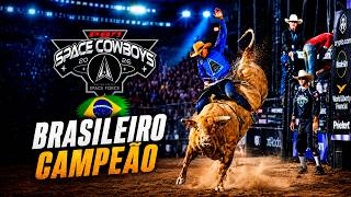 Cowboy brasileiro é o campeão da PBR Space Cowboy 2026