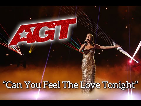 “Can You Feel The Love Tonight” America’s Got Talent Semi-Finals (Tory Vagasy)