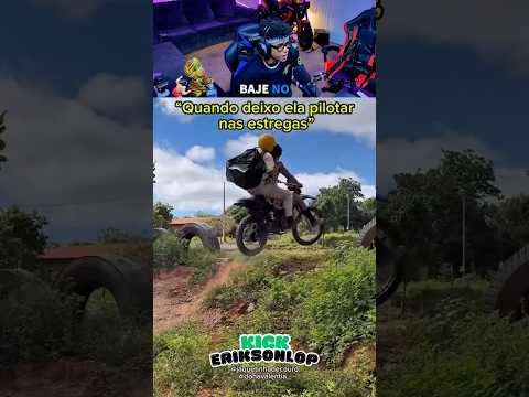 MUJERES manejando MOTO???? #viral #delivery #humor #moto #trend