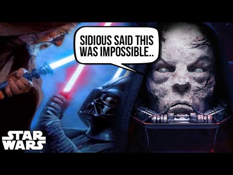 Why Darth Vader Was TERRIFIED After His Final Duel With Obi-Wan In A New Hope