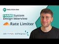 Design A Distributed Rate Limiter W A Ex Meta Staff Engineer System Design Breakdown