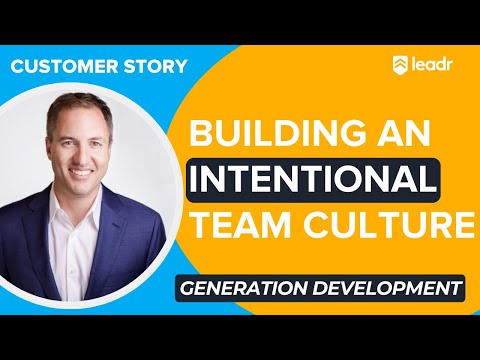 Generation Development Prioritizes People Development at Scale Using Leadr