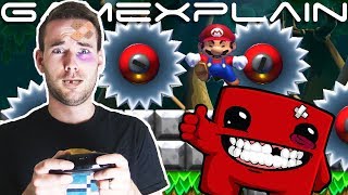 Jon Attempts Andre's Super Meat Bros. Forever - Super Mario Maker 2