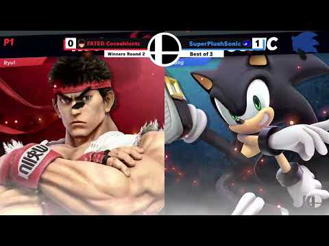 Smash at UC Davis #11 Winners Round 2 - FATED Cocoabluntz (Ryu) vs. SuperPlushSonic (Sonic)