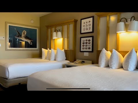 We CAN'T WAIT to go back!!! Disney's Vero Beach Resort Inn standard room tour. We had an OCEAN view!