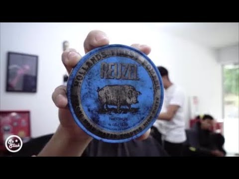 Reuzel Blue Pomade | Review & Styling