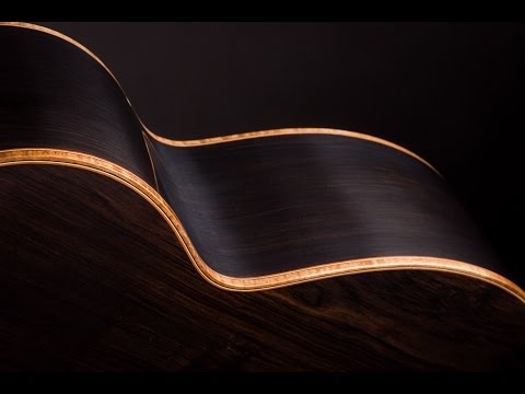 Lowden O50C Fan-Fret (Multiscale) Cutaway — African Blackwood / Sinker Redwood — 50 Series Jumbo — Rare image 3