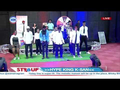 Dance with K-san dance of the week on str8up live ktn home ep6 teaching rumours by Dufla and Iyani