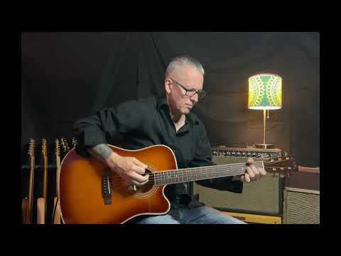 Zager ZAD900CE Solid Spruce/Rosewood Acoustic Electric AURA Pro Series 50th Anniversary image 8
