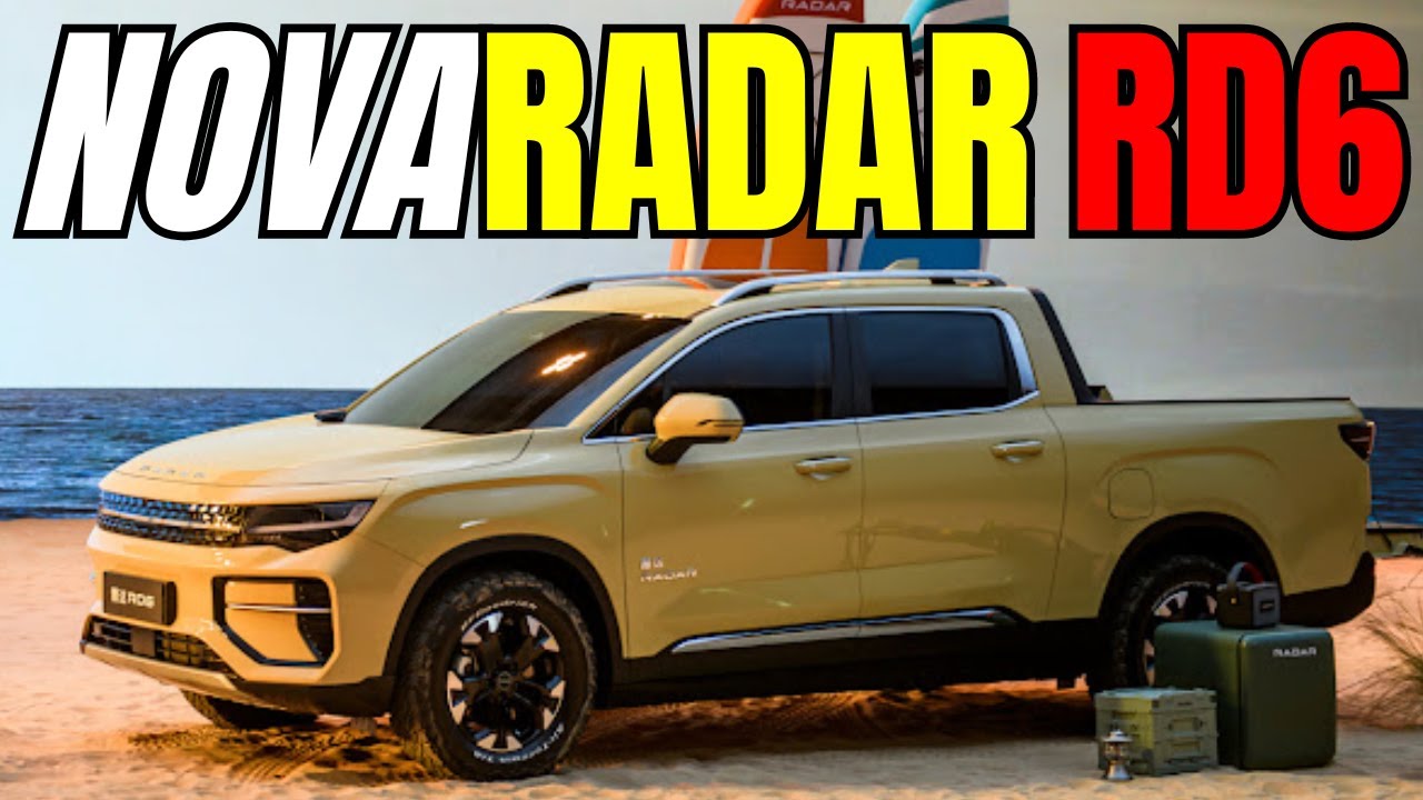 RADAR RD6 - A PICAPE ELÉTRICA com PORTE da FIAT TORO e PLATAFORMA da VOLVO!