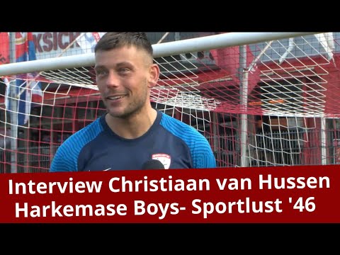 interview Christiaan van Hussen Harkemase Boys - Sportlust '46