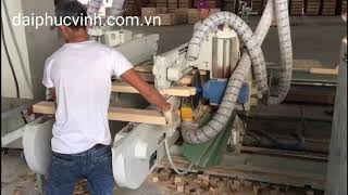 Máy cắt 2 đầu cao tốc - băng tải liên tục