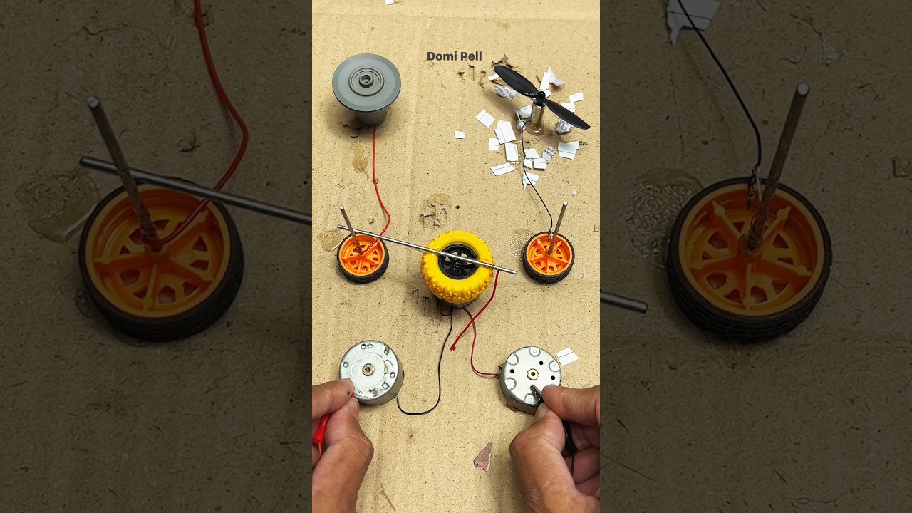 Dc Motor switch mechanism #dcmotor #experiment #tech